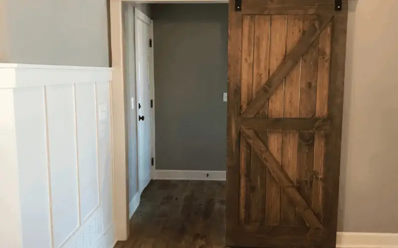 Barn doors repaired and installed by Polli Construction