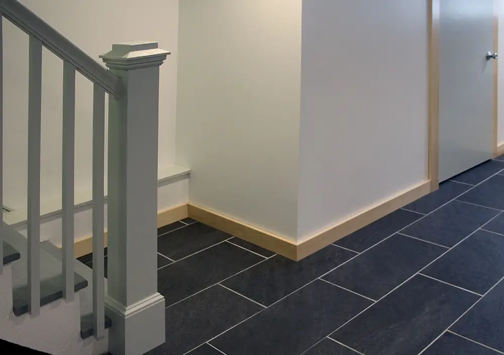 Completed Tile floor