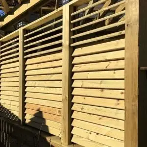 Louver Fences by Polli Construction