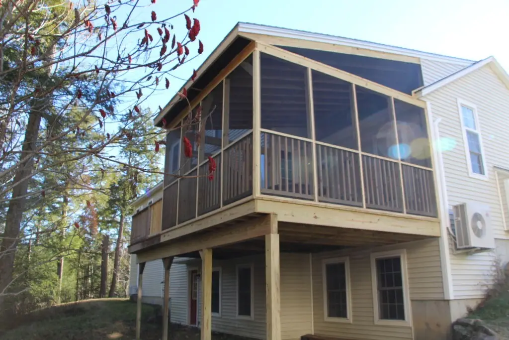 Screened Porch by Polli Construction