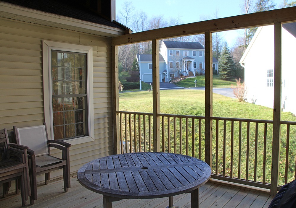 Screen Porch added to existing deck