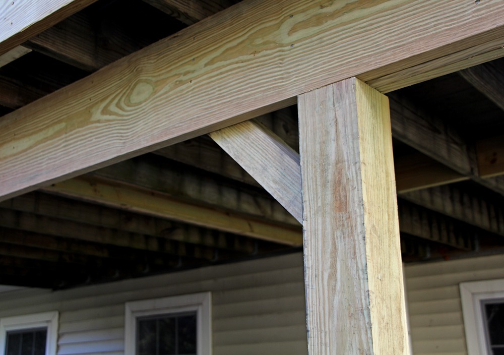 Screen Porch added to existing deck