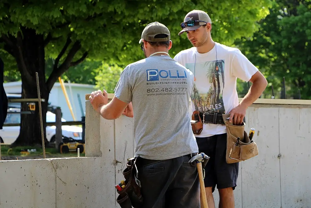 Polli construction, Inc. workers.