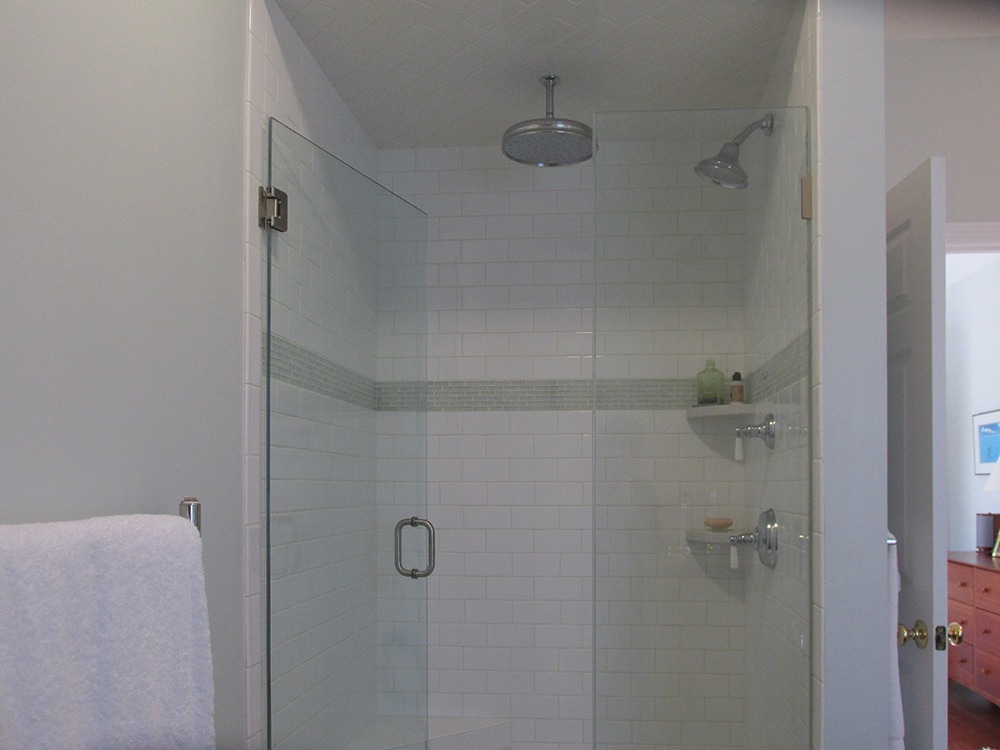 Bathroom Remodel in South Burlington done by Polli Construction, Inc.