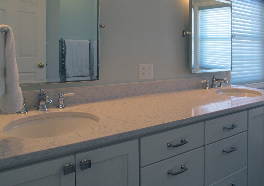 Bathroom Remodel in South Burlington done by Polli Construction, Inc.
