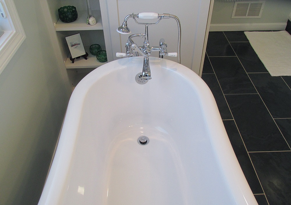 Bathroom Remodel in South Burlington done by Polli Construction, Inc.