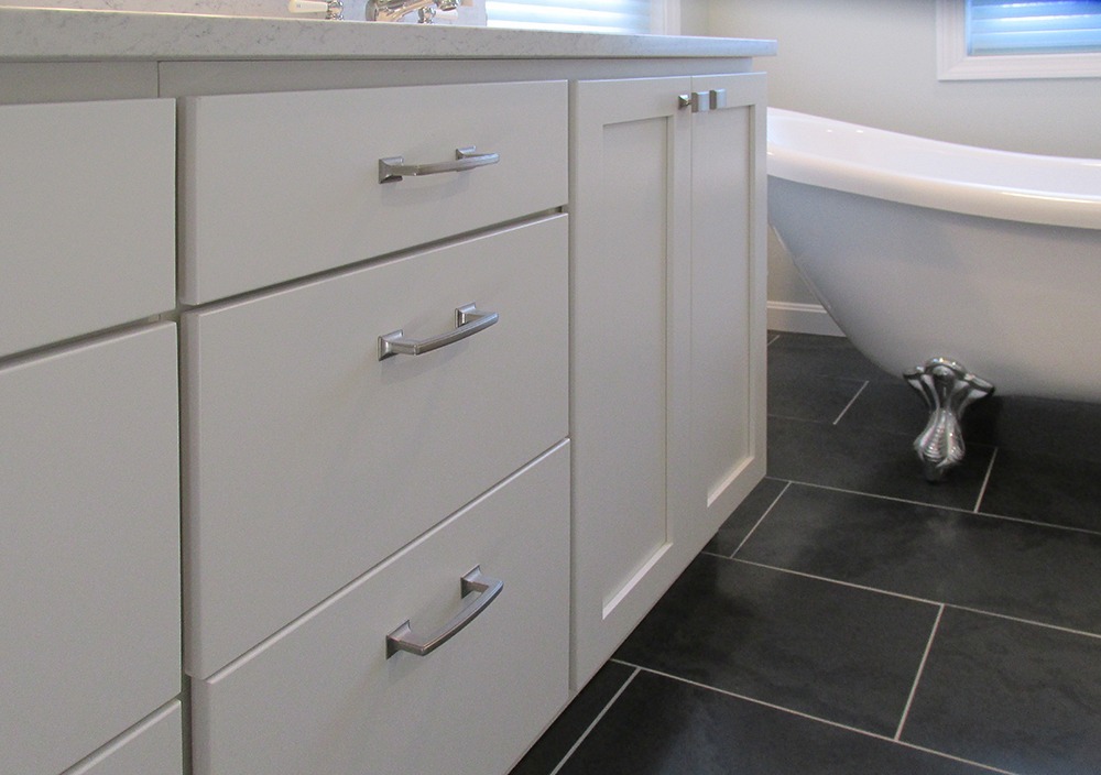 Bathroom Remodel in South Burlington done by Polli Construction, Inc.