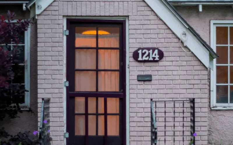 Exterior Storm Door Repaired and Installed by Polli Construction