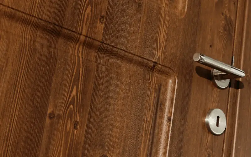 Wood Doors repaired and installed by Polli Construction