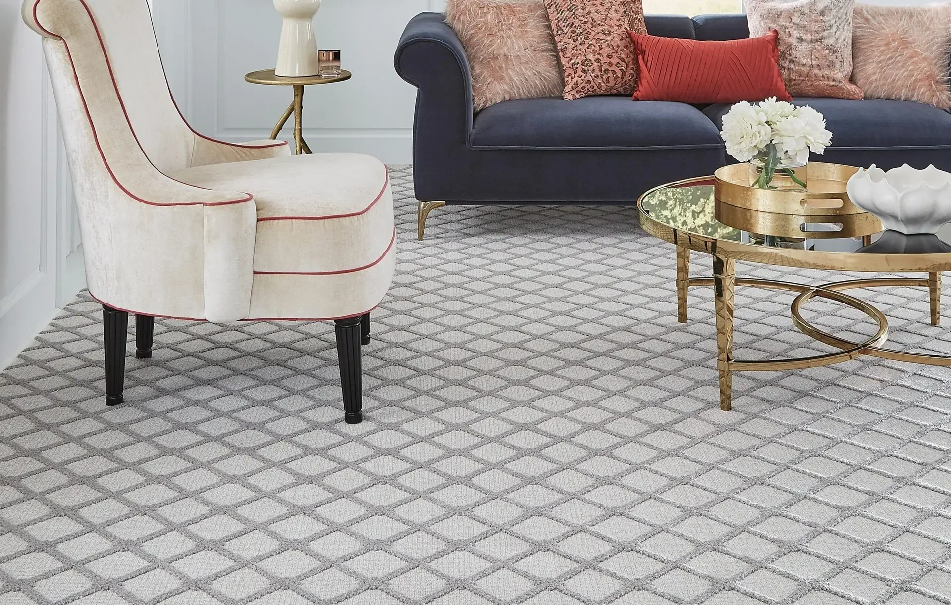 Carpeting Installed by Polli Construction