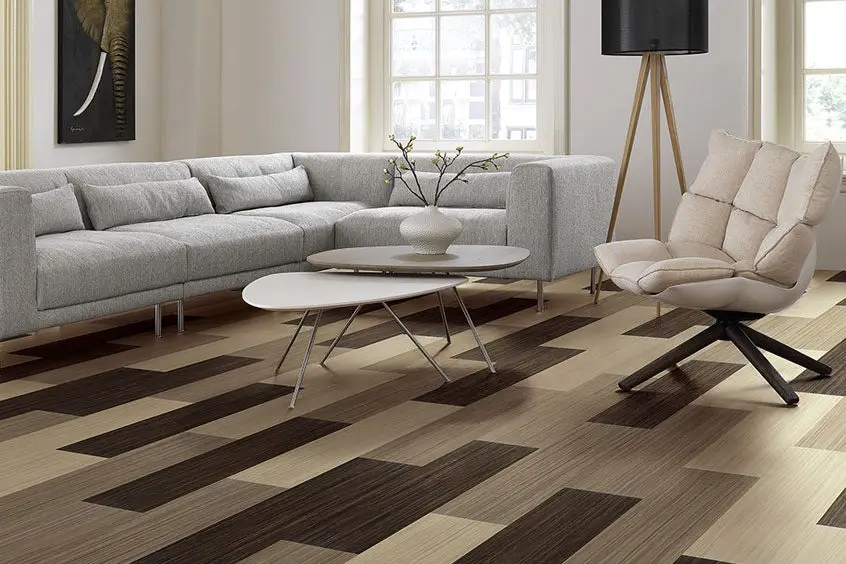 Linoleum Floors installed by Polli Construction