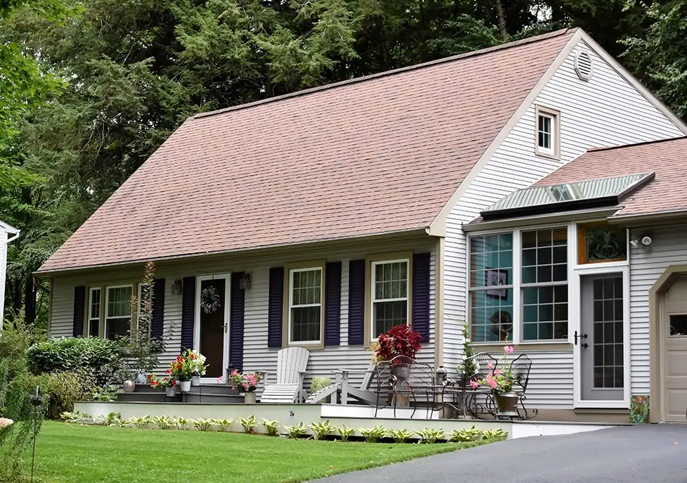 Polli Construction Project in Essex Vermont. Deck, Extra Large Skylight, and more.