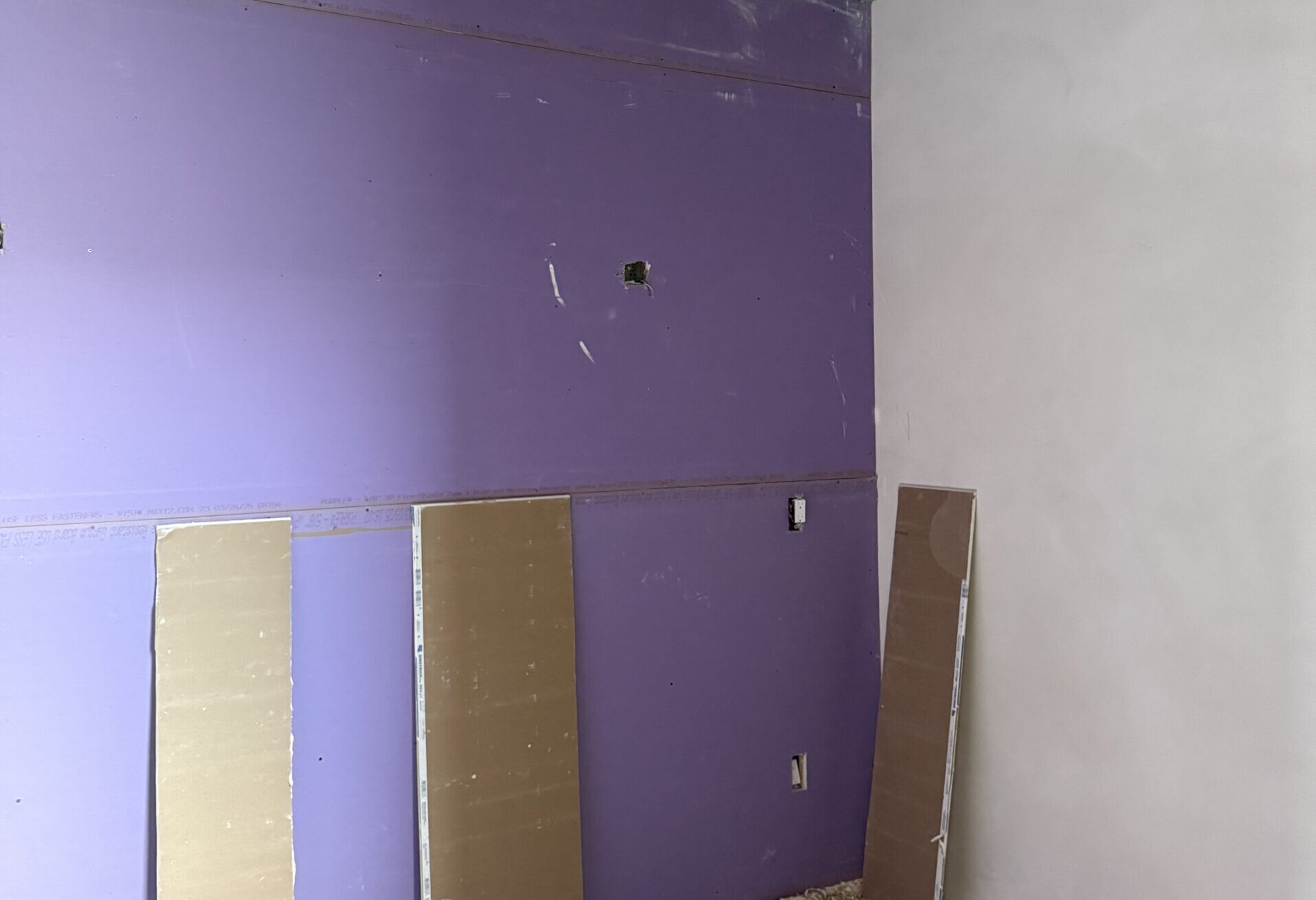 Purple Drywall 