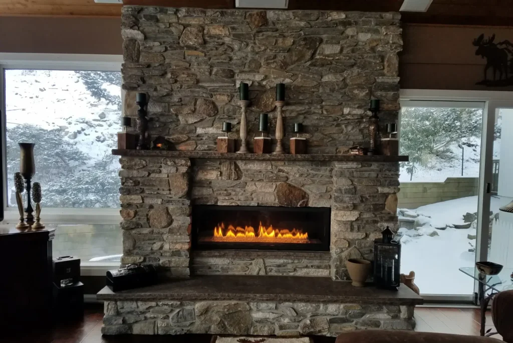 interior masonry for fireplaces, walls, chimneys