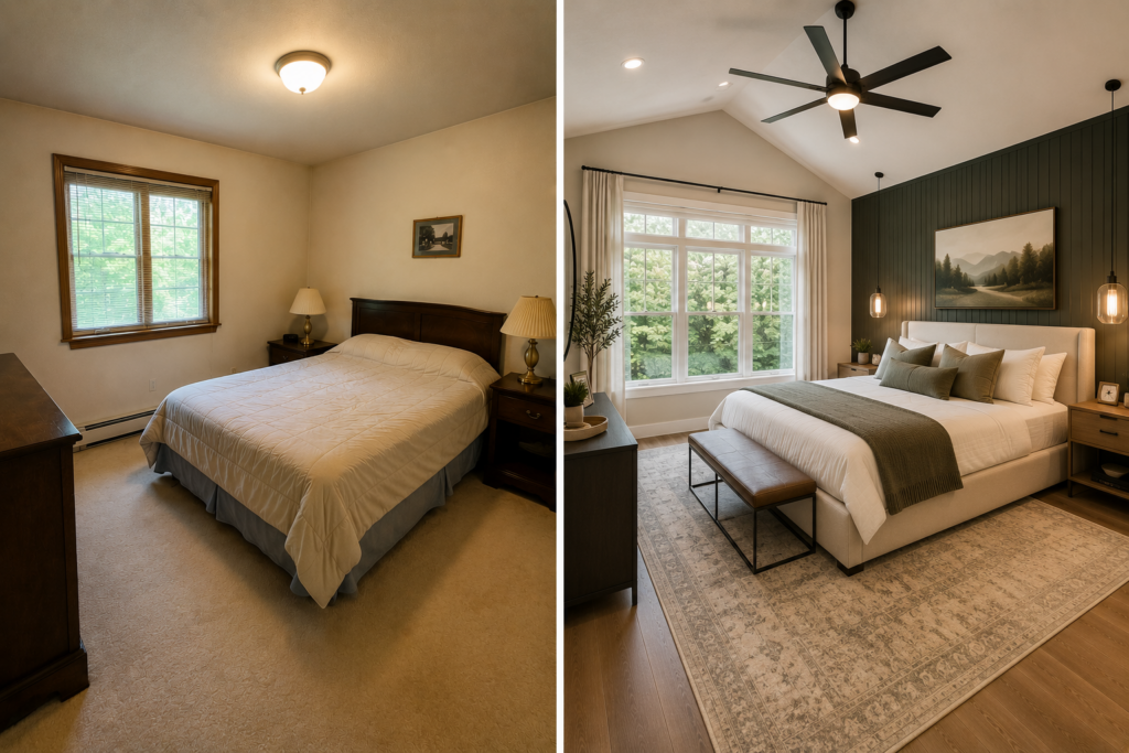 Polli Construction remodels bedrooms
