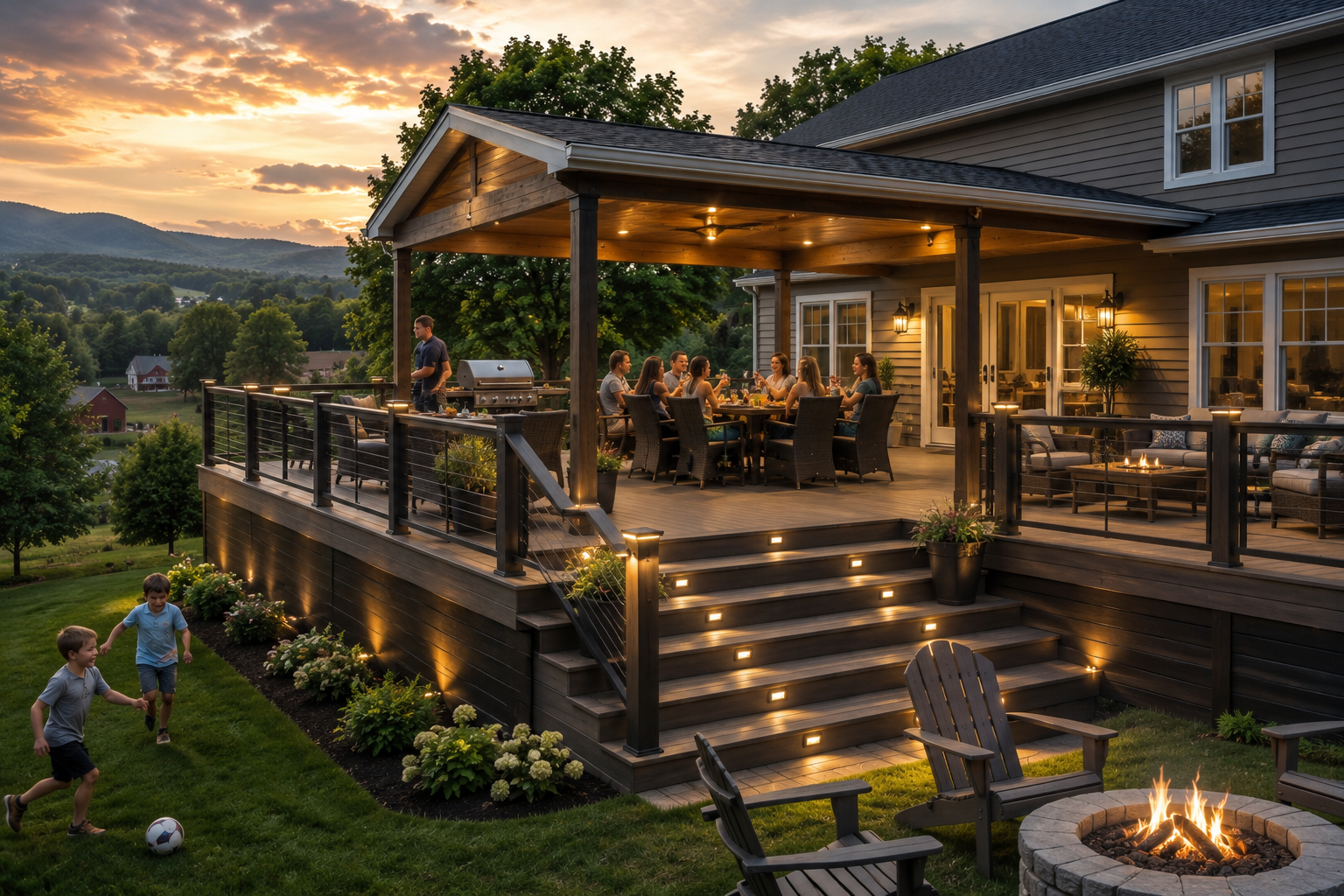 Polli Construction Builds Decks & Porches