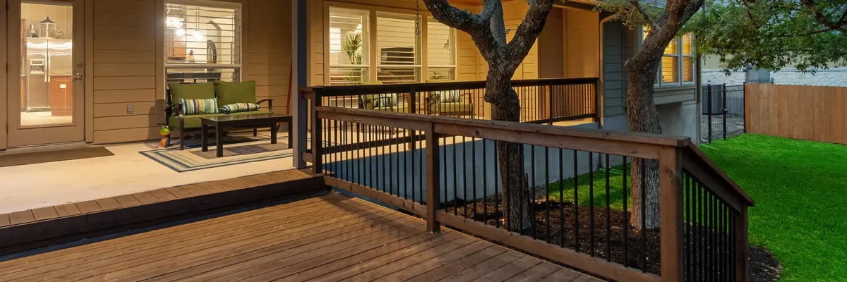 Decks built in Vermont by Polli Construction, Inc.